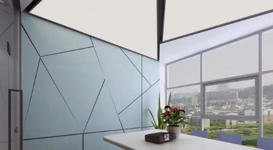 青島財(cái)稅培訓(xùn)公司現(xiàn)代簡約辦公室裝修效果圖