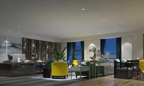 青島沙盤模型公司北歐風(fēng)格辦公室裝修效果圖